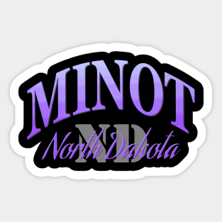 City Pride: Minot, North Dakota Sticker